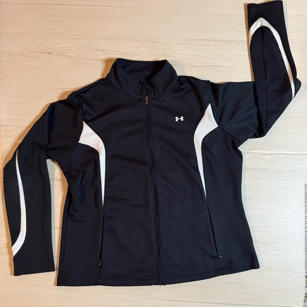 Under Armour Women's Black and White Performance Jacket